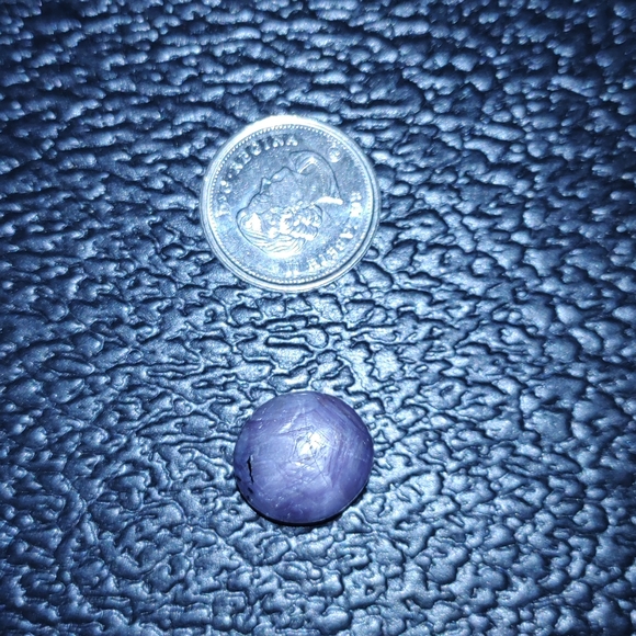 Natural Star Corundum Ruby Cabochon #6 - Picture 3 of 4